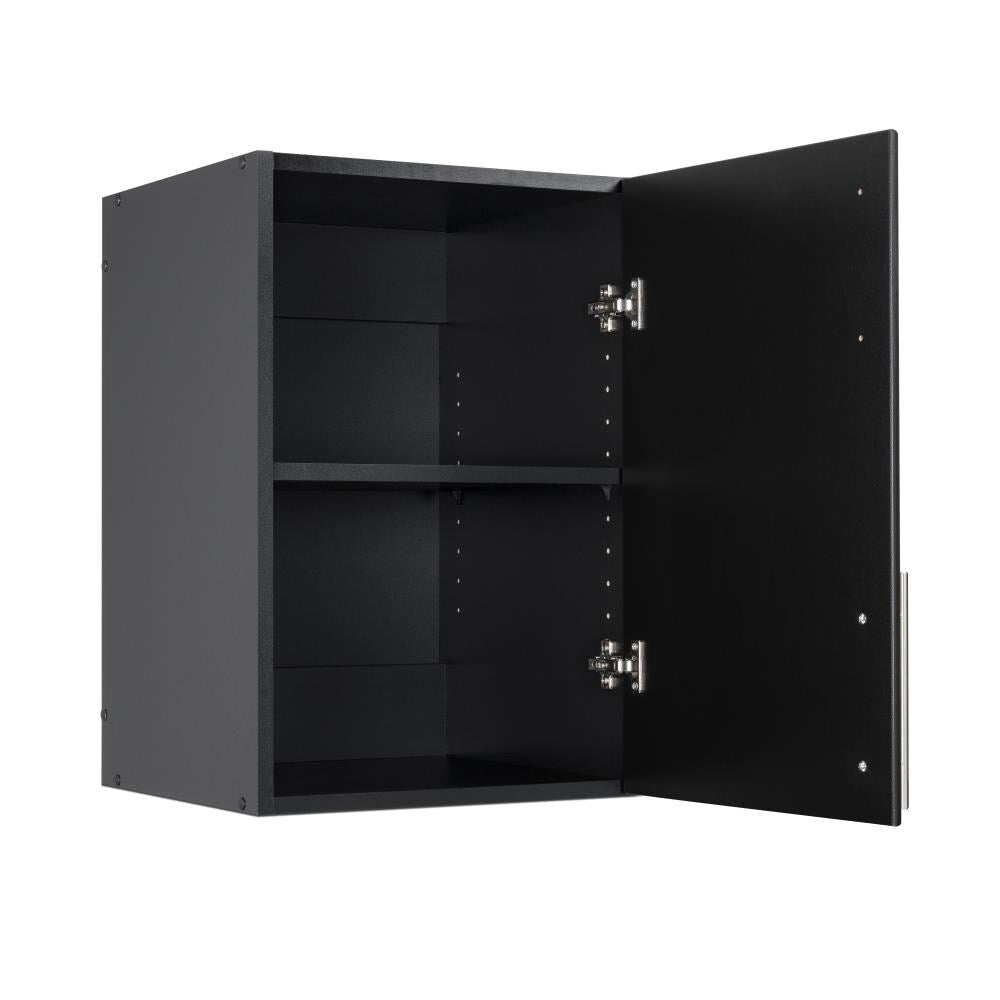 Prepac Elite 16-in W x 24-in H Wood Composite Black Wall-mount Utility Storage Cabinet