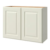allen + roth Pattingham 30-in W x 24.5-in H x 12-in D Harbor Wall Fully Assembled Cabinet (Raised Panel Square Door Style)
