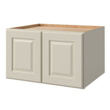 allen + roth Pattingham 30-in W x 18.125-in H x 24-in D Harbor Wall Fully Assembled Cabinet (Raised Panel Square Door Style)