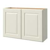 allen + roth Pattingham 36-in W x 24.5-in H x 12-in D Harbor Wall Fully Assembled Cabinet (Raised Panel Square Door Style)