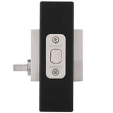 Downtown Low Profile Satin Nickel Square Single Cylinder Contemporary Deadbolt featuring SmartKey Security - Super Arbor