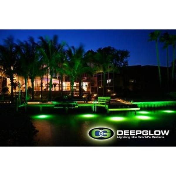 Deep Glow Green Underwater Light for Salt or Freshwater