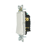 Decora 15 Amp 3-Way Switch, 4-Pack, White - Super Arbor