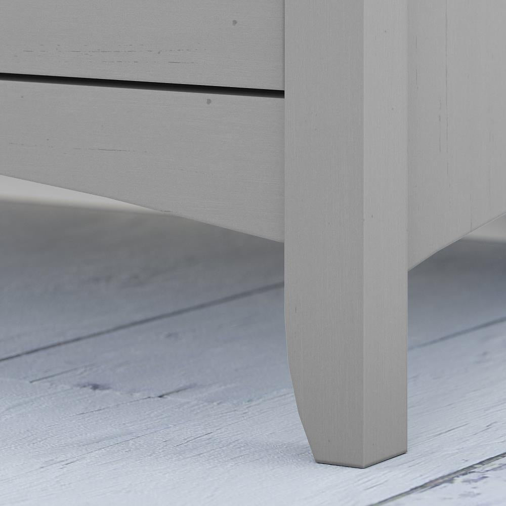 Bush Furniture Salinas Cape Cod Gray 6-Shelf Office Cabinet