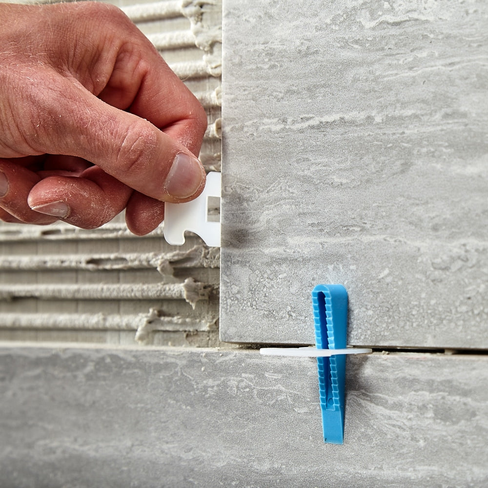 Project Source 100-Pack 2.36-in W x 0.51-in L Plastic Tile Spacer and Leveling Clips
