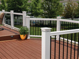 TimberTech Classic Composite RadianceRail White Composite Deck Rail Kit