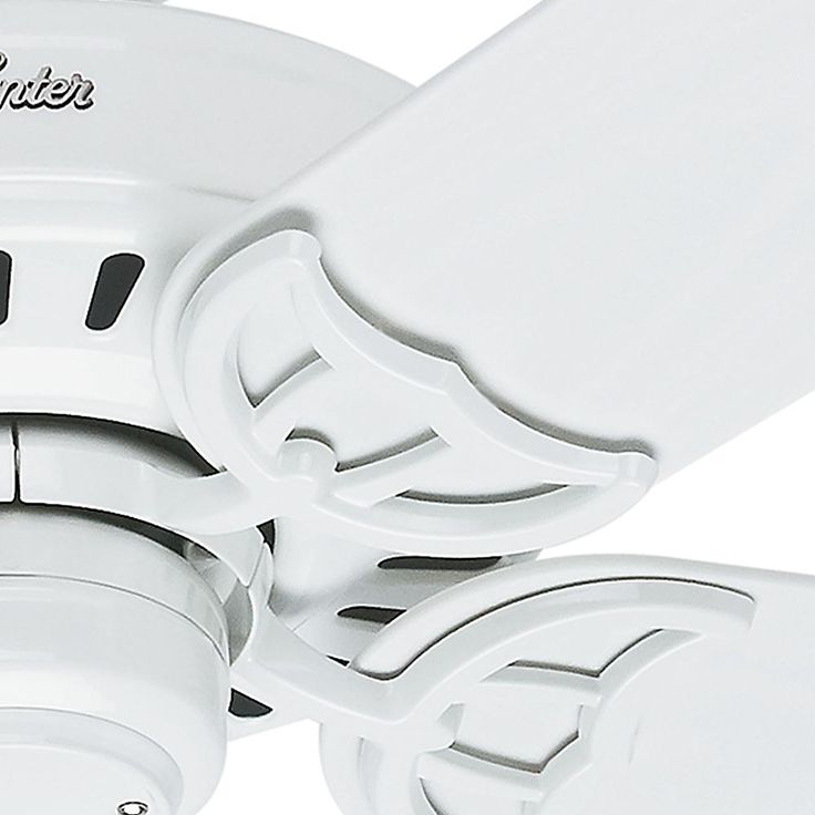 Bridgeport 52 in. Indoor/Outdoor White Damp Rated Ceiling Fan