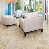 Congoleum DuraStone Rapolano Shoreline Mist Vinyl Tile Sample