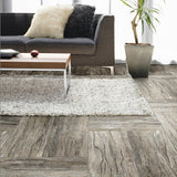Congoleum DuraStone Stone Ledges Castle Rock Vinyl Tile Sample