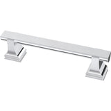 Brainerd Classic Footed (96mm) Center to Center Rectangular Bail/Drop Drawer Pull