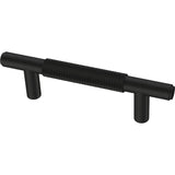 Brainerd Knurled Bar (96mm) Center to Center Cylindrical Bar Drawer Pull
