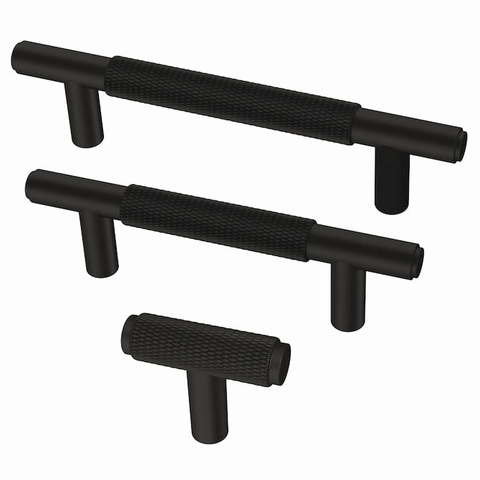 Brainerd Knurled Bar (96mm) Center to Center Cylindrical Bar Drawer Pull