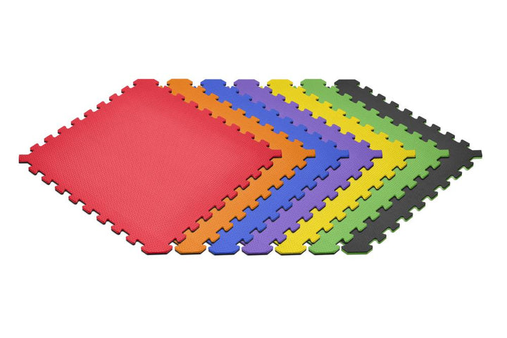 Norsk 24-in W x 24-in L x 0.5-in T Interlocking Foam Gym Floor Tile (24-sq ft) (6-Pack)