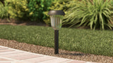 Portfolio 4x Brighter 4.8-Lumen Stainless Steel Solar Integrated LED Path Light, 3500K Warm White