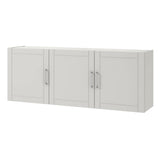 Ameriwood Home Callahan 54-in W x 20.31-in H x 12.44-in D Wall-mounted Composite Wood Garage Cabinet in White