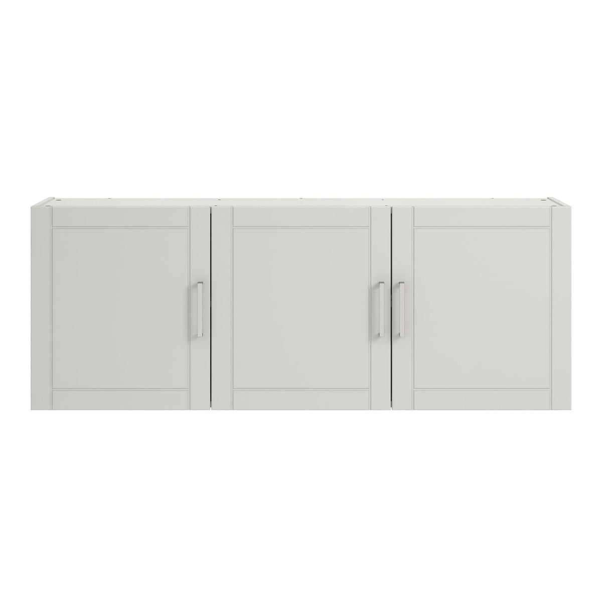 Ameriwood Home Callahan 54-in W x 20.31-in H x 12.44-in D Wall-mounted Composite Wood Garage Cabinet in White
