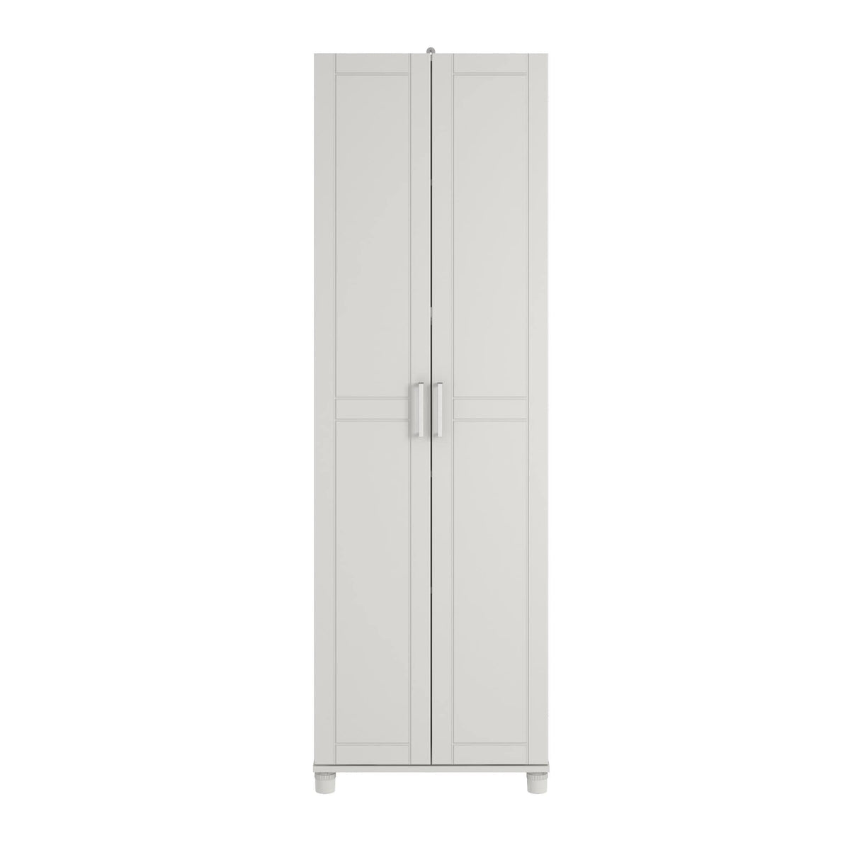 Ameriwood Home Callahan 23.7-in W x 75-in H x 15.39-in D Freestanding Composite Wood Garage Cabinet in White