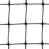 Tenax 165-ft x 8-ft Black Plastic Extruded Mesh Rolled Fencing with Mesh Size 2-in x 2-in