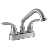 Design House Ashland Satin Nickel 2-handle Deck-mount Utility Faucet