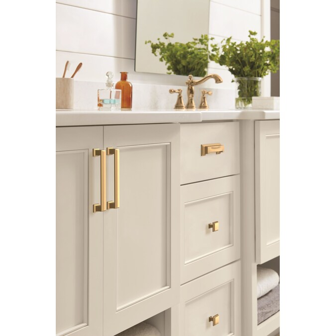 Amerock Appoint (128Mm or 160mm) Center to Center Dual Mount Rectangular Cup Drawer Pull