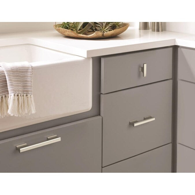 Amerock Status (128mm) Center to Center Rectangular Bar Drawer Pull