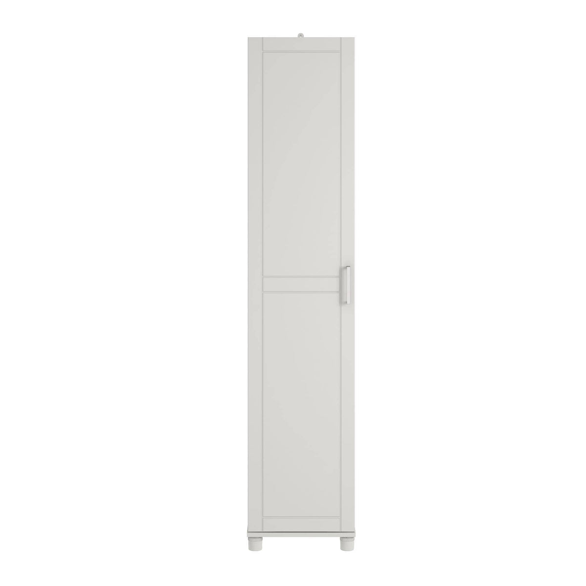 Ameriwood Home Callahan 15.67-in W x 74.29-in H x 15.39-in D Freestanding Composite Wood Garage Cabinet in White