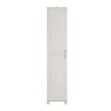Ameriwood Home Callahan 15.67-in W x 74.29-in H x 15.39-in D Freestanding Composite Wood Garage Cabinet in White