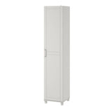 Ameriwood Home Callahan 15.67-in W x 74.29-in H x 15.39-in D Freestanding Composite Wood Garage Cabinet in White