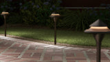 Kichler 3-Watt Olde Bronze Low Voltage Hardwired LED Path Light, 200 Lumens, 3000K