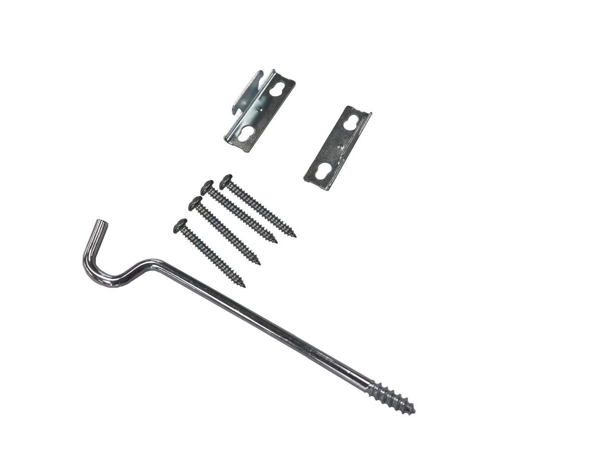 Project Source 48-in to 84-in White Steel Single Curtain Rod