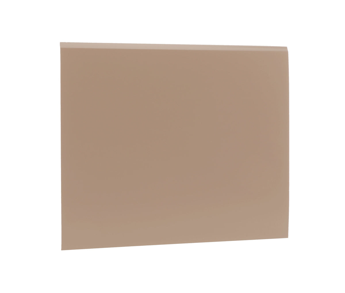 Flexco Cappuccino 4.625-in x 96-in Vinyl Floor Base
