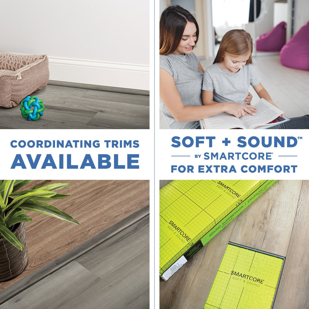 Shaw Matrix with Advance Flex Technology Harper Maple 6-in Wide x 3-1/5-mm Thick Waterproof Interlocking Luxury Vinyl Plank Flooring (23.63-sq ft)