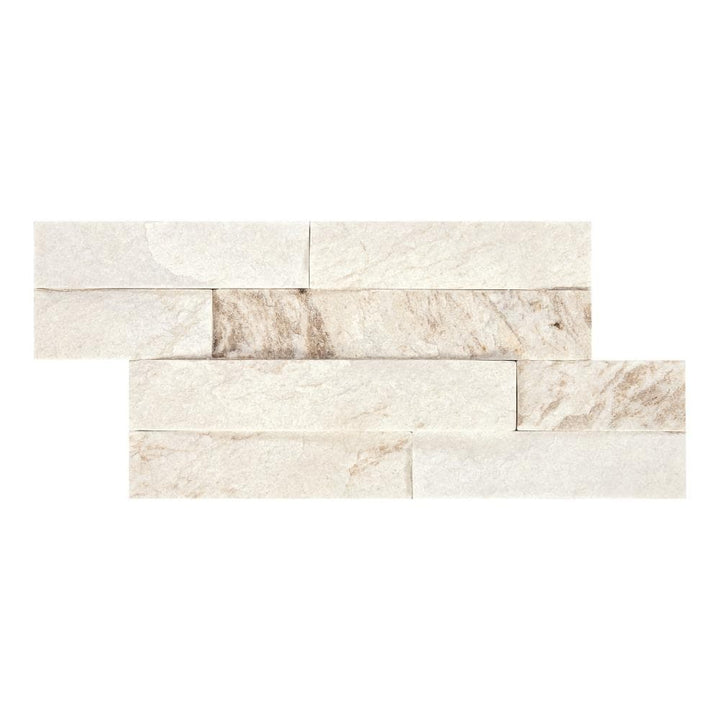 Daltile Rockland Stone Desert Cream Ledgestone 5-in x 13-in Unglazed Natural stone Marble Subway Wall Tile product image