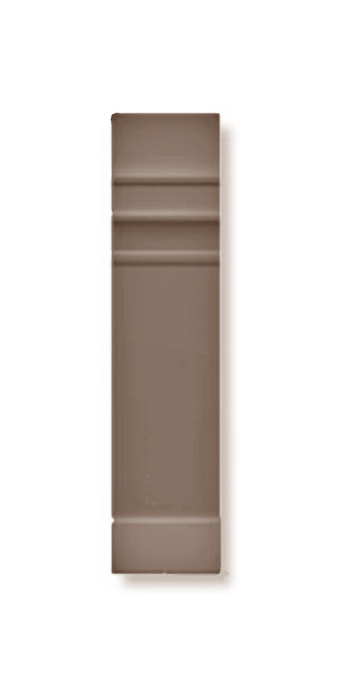 Flexco Merit Base Sculpture Dark Beige 0.125-in T x 4.25-in W x 480-in L Vinyl Wall Base