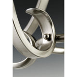 Progress Lighting Torino 5-Light Brushed Nickel Transitional Chandelier