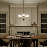 Kichler Dover 5-Light Antique Gold Transitional Chandelier