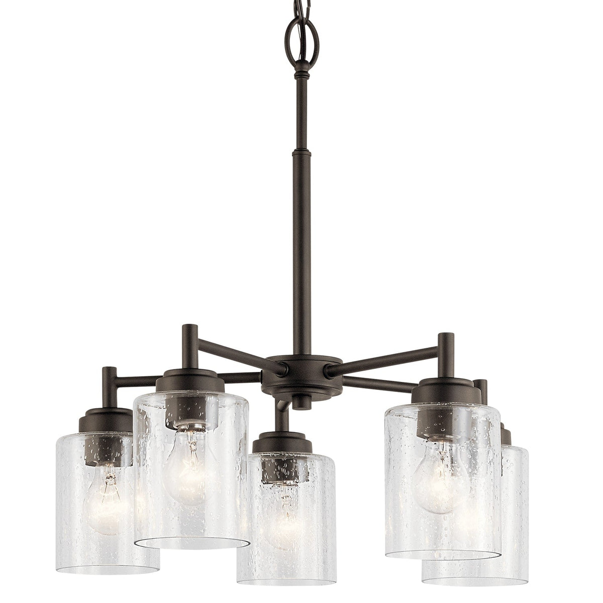 Kichler Winslow 5-Light Antique Bronze Modern/Contemporary Chandelier