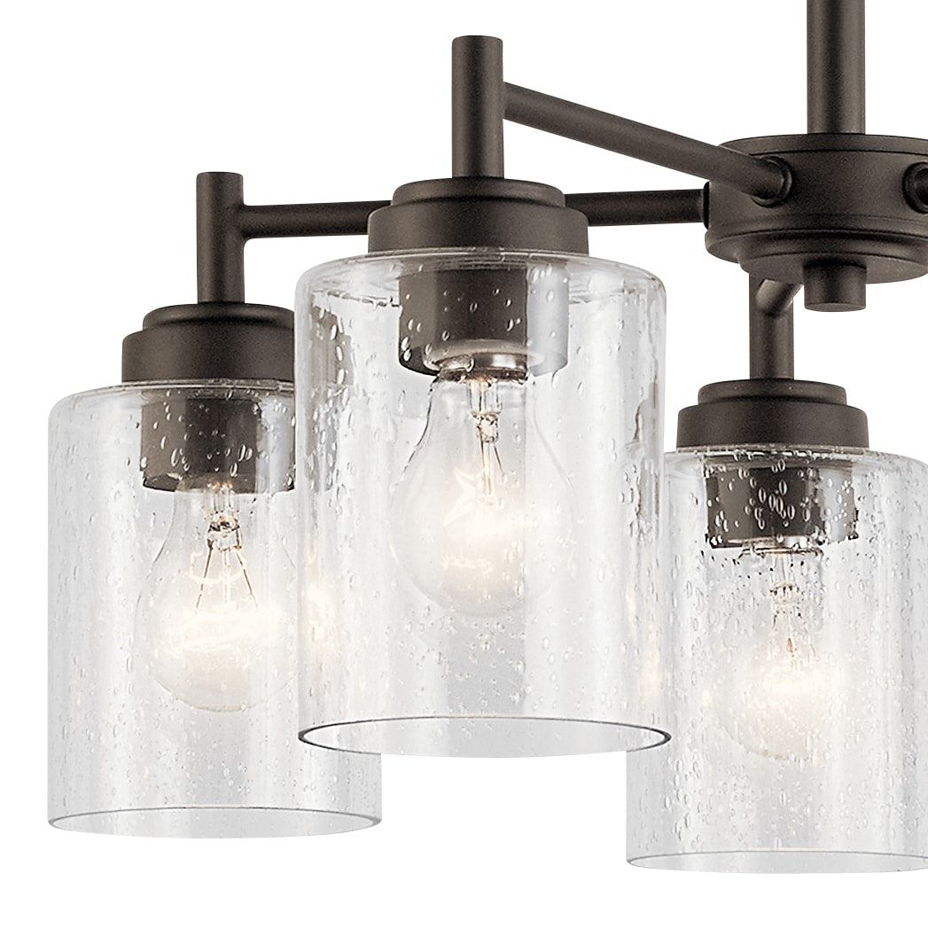 Kichler Winslow 5-Light Antique Bronze Modern/Contemporary Chandelier