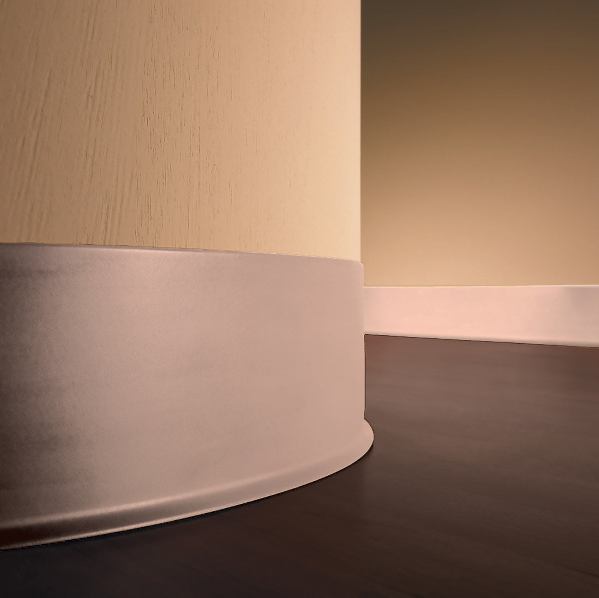 Flexco Taupe 6-in x 48-in Vinyl Wall Base (30-Pack)