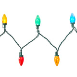 GE StayBright 25-Count 12-ft Multicolor LED Plug-In Christmas String Lights