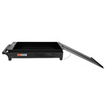 32.25 in. Tool Box with Locking Lid in Black - Super Arbor