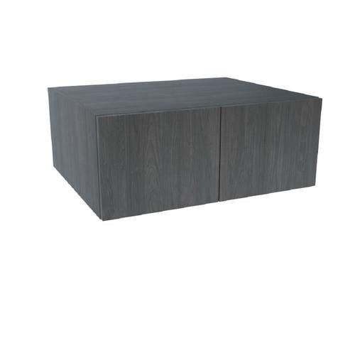 Cambridge 36-in W x 18-in H x 24-in D Carbon Marine Wood Engineered Wood Door Wall Stock Cabinet