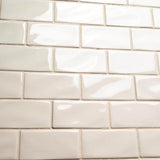 MSI Antique 3 in. x 6 in. Glossy Ceramic Handcrafted Beige Handmade Subway Tile (1 sq. ft. / case)