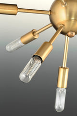Progress Lighting Ion 12-Light Brushed Bronze Transitional Chandelier