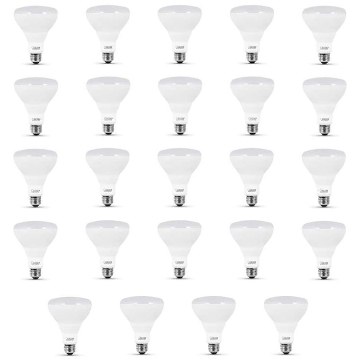 Feit Electric 85-Watt Equivalent BR30 Dimmable CEC Title 20 Compliant LED ENERGY STAR 90+ CRI Flood Light Bulb, Soft White (24-Pack)