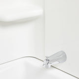 Delta Chrome Bathtub Spout with Diverter, Universal Fit, 6.69-in Length