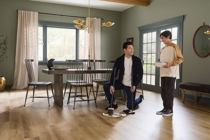 STAINMASTER Golden Belle Hickory 6-mm x 7-in W x 48-in L Waterproof Interlocking Luxury Vinyl Plank Flooring (19.22-sq ft/case)