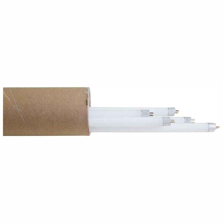 Hydro Crunch 54-Watt T5 Blue Linear Fluorescent Tube Light Bulb Replacement for 4 ft. H/O 6400K Full Spectrum Grow Light (5-Pack)