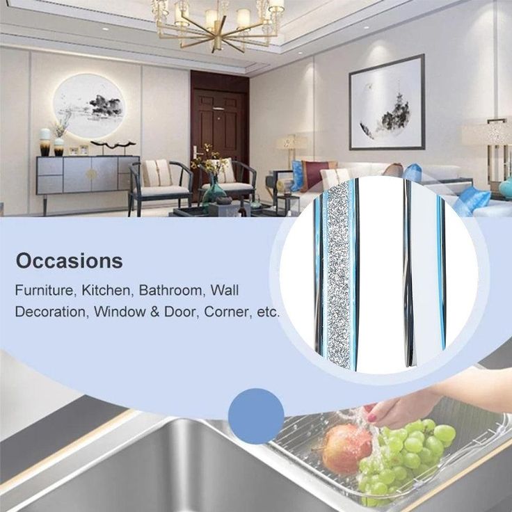 1 Roll Ceramic Tile Mildewproof Gap Tape Kitchen Ceramic Self Dhesive Waterproof Tape Home Supplies