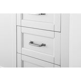 Ashburn 36 in. W x 21.75 in. D Vanity Cabinet in White - Super Arbor